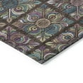 thumbnail image 4 of Addison Rugs Chantille Indoor/Outdoor Transitional Medallions Chocolate Washable Rectangle Rug, 5' x 7'6", 4 of 6