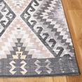 thumbnail image 3 of Safavieh Marbella Tamsen Southwestern Area Rug, Gray/Chocolate, 8' x 10', 3 of 11