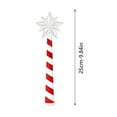 thumbnail image 2 of Fan-Favorite Christmas Wand Tree Light Controller - Red & White Striped Glowing Star Wand, Easy-Operate Remote with 3 Modes for Christmas Tree Lights & Holiday Festive Decor, 9.84in, 2 of 8
