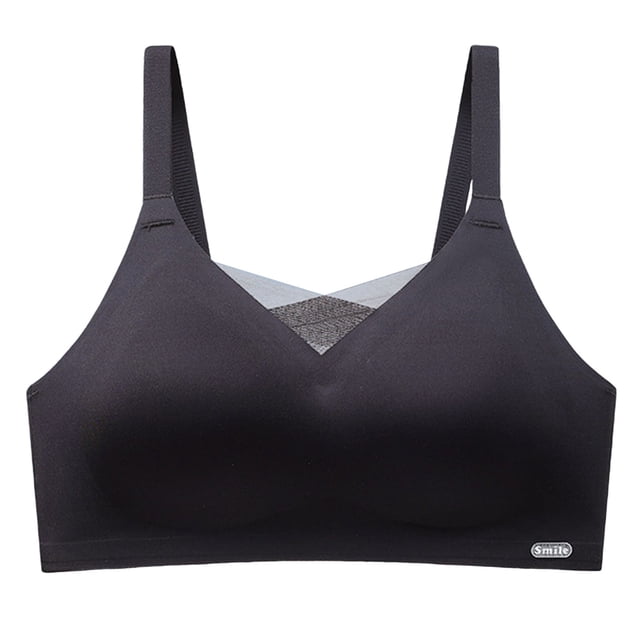 Soutien-Gorge Sans Armature Rembourré pour Femmes, Soutien-Gorge de Sport Sans Couture, Soutien-Gorge de Compression, Soutien-Gorge de Sport Sans Armature pour Femmes