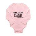 thumbnail image 1 of CafePress - I Still Live With My Parents Long Sleeve Infant Bo - Long Sleeve Infant Bodysuit, 1 of 1