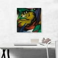 thumbnail image 2 of ARTCANVAS The Tiger 1912 Canvas Art Print by Franz Marc - Size: 18" x 18" (1.50" Deep), 2 of 9