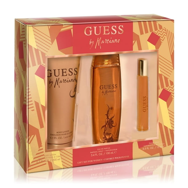 Set de perfume GUESS Marciano Eau de Parfum para mujer 100 ml x 3
