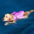 thumbnail image 3 of YUEHAO Pet Supplies New Reflective Outdoor Dog Clothing Pet Swimsuit Dog Life Jacket Summer Wear Pink, 3 of 4