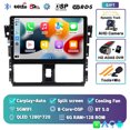 thumbnail image 3 of Radio con Android 14 para coche, reproductor multimedia con navegación, estéreo, WIFI, 4G, 2DIN, DSP, para Toyota Vios Yaris 2013, 2014, 2015, 2016, 3 of 5