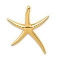 thumbnail image 1 of Quality Gold K6067 14K Yellow Gold Polished Starfish Slide Pendant, 1 of 1