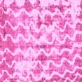 thumbnail image 1 of Ahgly Company Indoor Square Abstract Pink Modern Area Rugs, 6' Square, 1 of 4