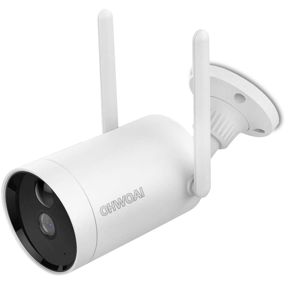 Wireless Powered Rechargeable Battery Home IP Camera,OHWOAI Outdoor