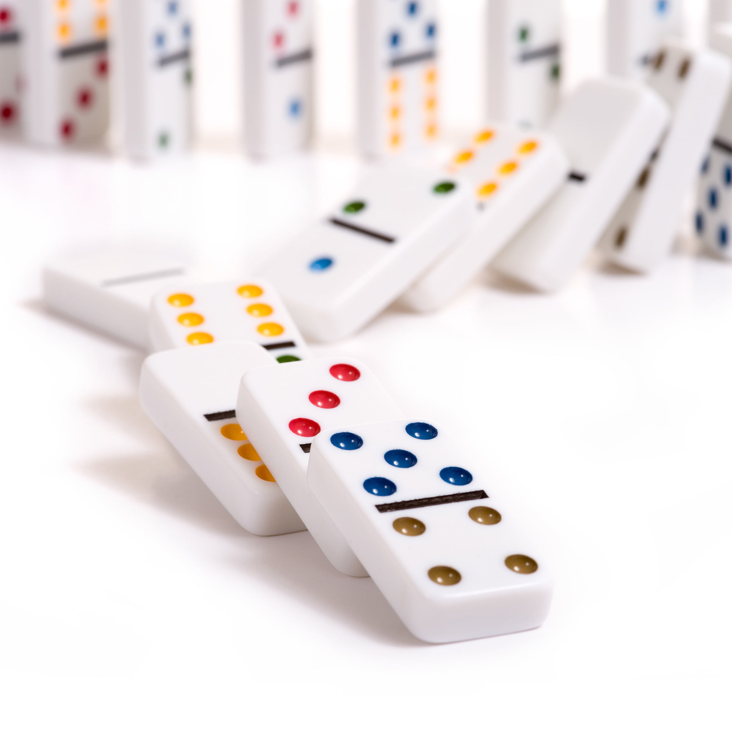 ESSAJOY Mexican Train Dominoes Set Dominoes Set for Adults Double