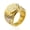 2style, variant on Mens Titanium Steel Ring Army Badge Soldier Ring Eagle Logo Ring Personality Finger Ring Golden Army Navy Air Force
