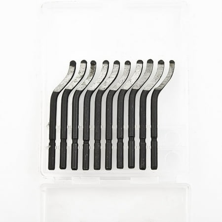 

Nb1100 Burr Handle /10 Pcs Bs1010 Cutters Hand Deburring Rough Edges Tools
