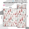 thumbnail image 5 of Multicolor Christmas Tree Pattern Toddler Nap Mats for Kids Preschool,51"x22" Sleeping Mat Bag or Kids,Toddler Sleeping Bag,Toddler Nap Mat or Daycare, 5 of 6