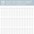 thumbnail image 4 of RAGUPEL 60 Pieces Nose Wax Sticks Plastic Nose Wax Applicators Plastic Wax Rod Wand Nose Waxing Strips Disposable Spatulas For Nostril Hygienicing And Nose Hair Removal, 4 of 4