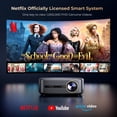 thumbnail image 4 of [Proyector] Proyector Alvar 4K de 1000 lúmenes ANSI WiFi 6 Bluetooth, 4 of 9