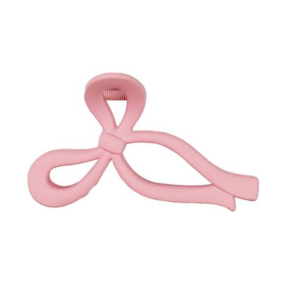 Hair Beauty Claw Clip, Adults and Teens, Bow, Pink, Nobrand