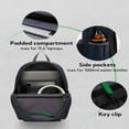 thumbnail image 6 of WATERFLY Unisex Student 20L Small Durable Travel Hiking Nylon Backpacks Daypack,Dark Blue, 6 of 8