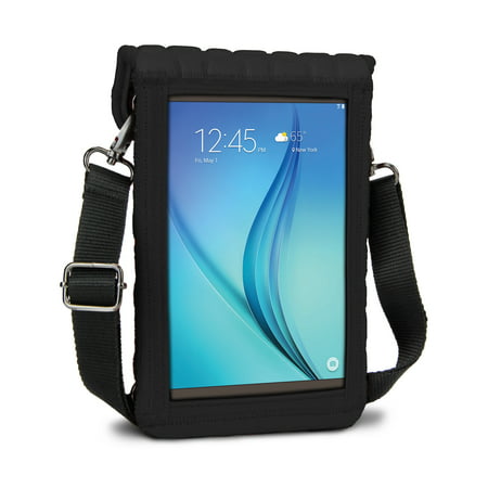USA GEAR 7 inch Tablet Carrying Bag Cover with Built-In Screen Protector - 7 to 8 inch Tablet Sleeve Carry Bag Fits Samsung Galaxy Tab S2 8