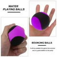 thumbnail image 6 of Beautynvta Nylon Water Bouncy Balls, Water Skipping Balls, Beach Balls & Grip Balls, Outdoor Summer Pool Toys, Water Games Beach Accessories, Purple, 6 of 6