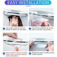 thumbnail image 3 of 8pcs Car Door Handle Scratch Protector Transparent Door Handle Protector Accessories, 3 of 5