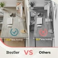 thumbnail image 3 of Bestier 47 inch Corner L-Shaped Desk with Storage Shelves Writing Desk Wash Grey, 3 of 11