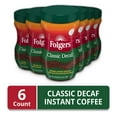 thumbnail image 3 of (6 pack) Folgers Classic Decaf Instant Coffee, 8 oz Jar, 3 of 13