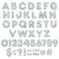 thumbnail image 3 of Trend, TEPT1613, 4" Sparkle Uppercase Ready Letters Set, 1 / Pack, Silver, 3 of 3