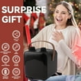 thumbnail image 3 of Portable Karaoke Machine with 2 Microphones, Multiple Music Modes Karaoke Set for Home Party Wedding Camping, 3 of 7