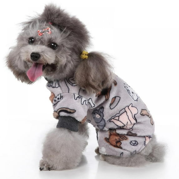 NEW Pet Dog Flannel Plaid PJs Pajamas Pet Cat Shirt Dress Cute Clothes