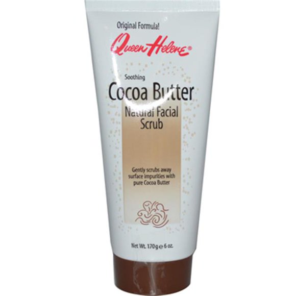 Queen Helene 0839746 Soothing Natural Facial Scrub Cocoa Butter - 6 oz