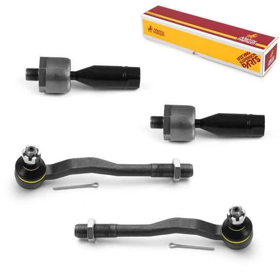 Metrix Premium Chassis Parts - 4 PC Inner & Outer Tie Rod End Kit Fits 1996-2002 Toyota 4Runner, Replacement EV433, ES3548, ES3547