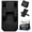 Black*1, variant on Hidden Anti-Theft Passport Pouch, 3-in-1 Nylon Travel Security Belt Wallet
