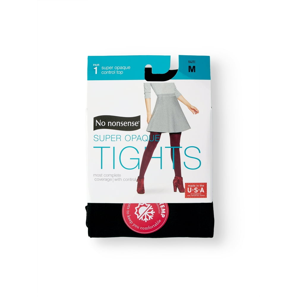 No nonsense No nonsense Women's Super Opaque Control Top Tights