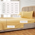 thumbnail image 5 of Great Bay Home Flower Printed Microfiber Sheet Set (King, Fading Floral), 5 of 7