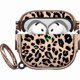 thumbnail image 1 of wonima11 Maxjoy for AirPods 4 Case with Lock, Cute AirPods 4 Case Lock Protective Hard AirPod 4 Generation Cover for Women Men with Keychain Clip for AirPod 4th Generation Cover 2024, Leopard, 1 of 1
