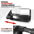 thumbnail image 4 of DNA Motoring For 07-14 Silverado Sierra Driver Left Side LED Signal Towing Mirror w/Powered+Heated, 4 of 11