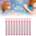 thumbnail image 1 of Bâtons à Bulles, Baguettes à Bulles Légères Portables Mignonnes Roses 10 Pcs pour Vacances, 1 of 7