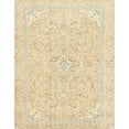 thumbnail image 1 of Ahgly Company Machine Washable Indoor Rectangle Abstract Khaki Gold Area Rugs, 5' x 7', 1 of 7