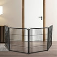 thumbnail image 2 of Enclos pour Chien 4 Panneaux Additionnels Parc pour Chiot avec Conception Sans Seuil pour Chiots Petits Chiens Clôture d'Exercice Robuste pour Animaux Blanc, 2 of 4