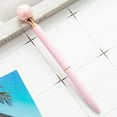 thumbnail image 6 of WuPing 6 Pcs Pink Pens, Metal Crystal Diamond Pen with Black Ink, Pens for Journaling, Office Supplies Fancy Pens for Women, 6 of 11