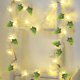 thumbnail image 5 of Guirnalda de Navidad con Tinsel Brillante | 200cm, Luces de LED, Metalizada Verde y Blanca, Decoración Festiva para Pared, Puerta, Árbol, Eventos, 5 of 6