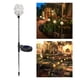 thumbnail image 3 of Lámpara de césped de jardín al aire libre con luces de suelo de energía solar LED elegante Cola Luces decorativas de techo, 3 of 8