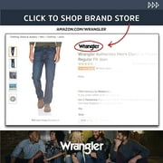 Wrangler Authentics Men's Classic 5-Pocket Regular Fit Cotton Jean, Black, 30W x 30L