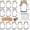 16 oz Mason Jar with Bamboo Lids, variant on 16 oz Mason Jar Cups with Metal Lids 12 Pack Drinking Glasses