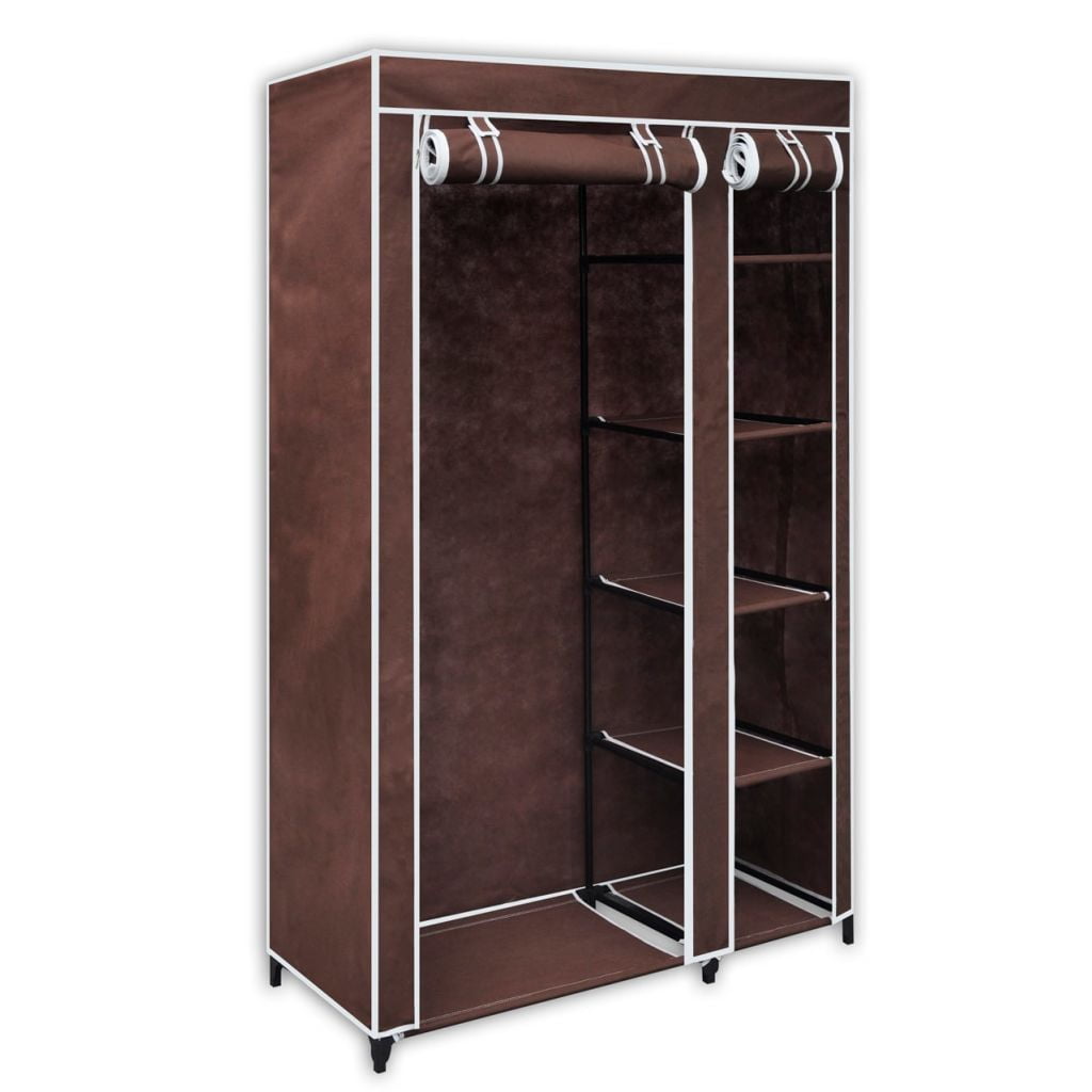 vidaXL vidaXL Folding Wardrobe Brown