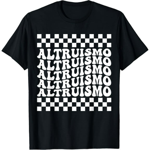 ALTRUISMO House Of Givers Retro Groovy Social ALTRUISM T-Shirt