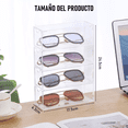 thumbnail image 4 of Organizador De Maquillaje Y Lentes De Sol Caja De Almacenar Transparente, 4 of 5
