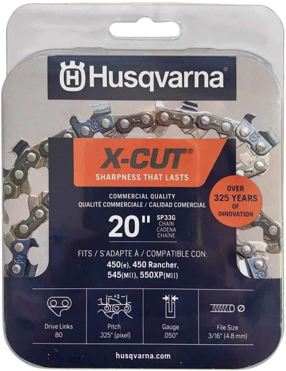 Husqvarna Bar And Chain Fit Up Chart Chart Examples