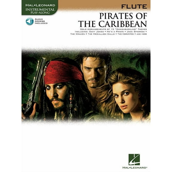 Hal Leonard Instrumental Play-Along Pirates of the Caribbean: Flute, (Paperback)