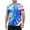 #01Light Blue, variant on Men's Digital Camo Quick‑Dry T‑Shirt Summer Crew Neck Short Sleeve UV Protection Top for Fishing Hiking Sports Pink M