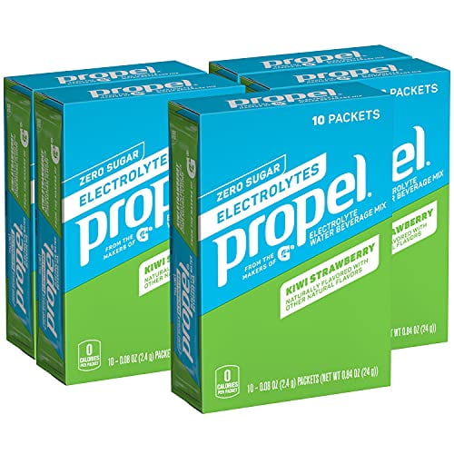 Are Propel Packets Good For You Propel Powder Packets, Kiwi Strawberry With Electrolytes Vitamins and